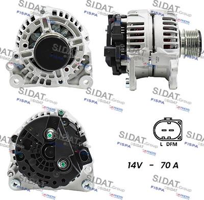 Sidat A12BH0839A2 - Ģenerators adetalas.lv