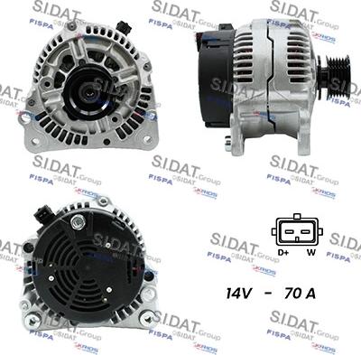 Sidat A12BH0834A2 - Ģenerators adetalas.lv