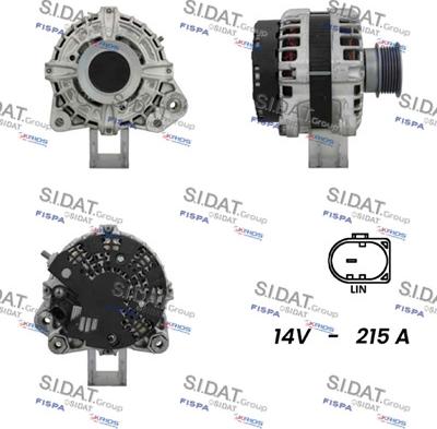 Sidat A12BH1097 - Ģenerators adetalas.lv