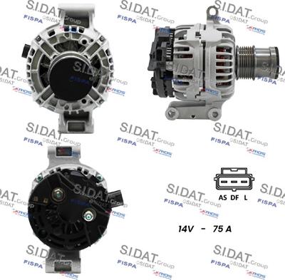 Sidat A12BH1153A2 - Ģenerators adetalas.lv