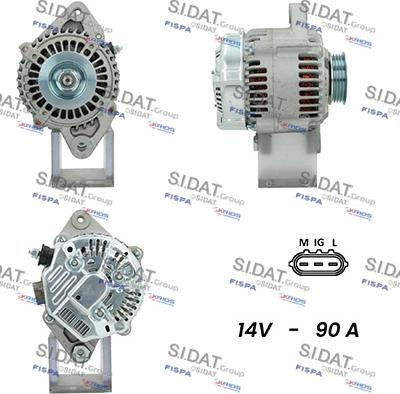 Sidat A12DE0719A2 - Ģenerators adetalas.lv