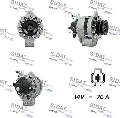 Sidat A12HT0160A2 - Ģenerators adetalas.lv