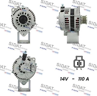 Sidat A12HT0368A2 - Ģenerators adetalas.lv