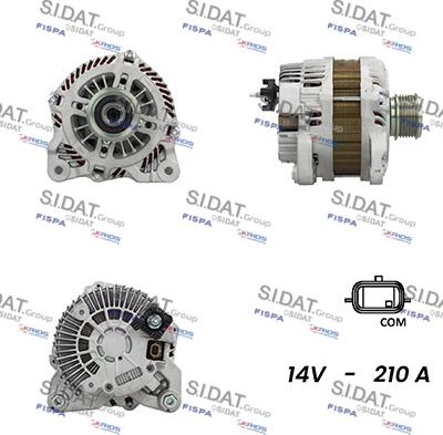 Sidat A12MH0424A2 - Ģenerators adetalas.lv