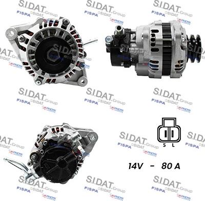 Sidat A12MH0472A2 - Ģenerators adetalas.lv