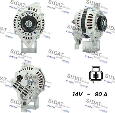 Sidat A12MH0660A2 - Ģenerators adetalas.lv