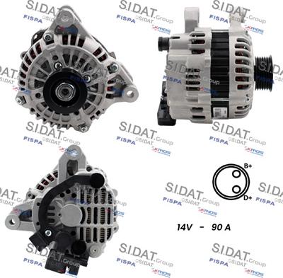 Sidat A12MH1132A2 - Ģenerators adetalas.lv