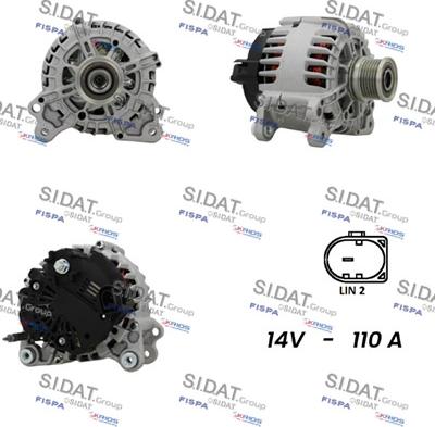 Sidat A12VA0534 - Ģenerators adetalas.lv