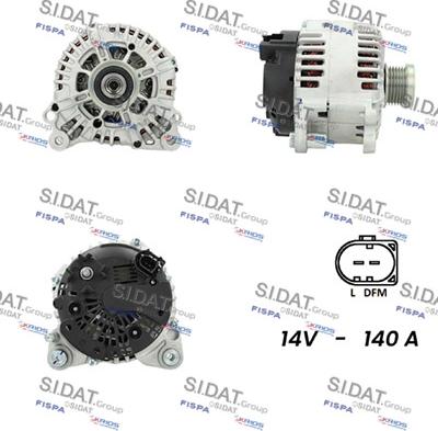 Sidat A12VA0255 - Ģenerators adetalas.lv