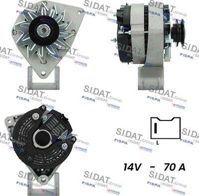 Sidat A12VA0798A2 - Ģenerators adetalas.lv