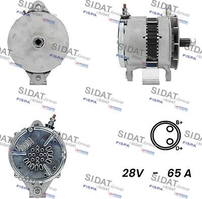 Sidat A24DE0143A2 - Ģenerators adetalas.lv