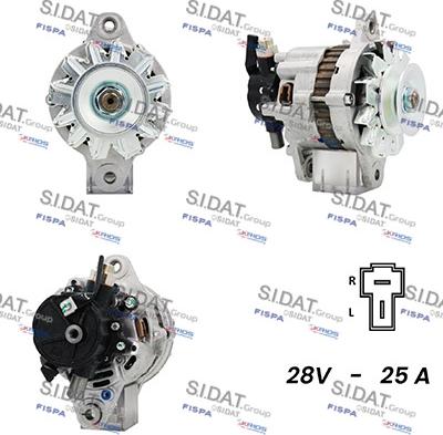 Sidat A24MH0009A2 - Ģenerators adetalas.lv