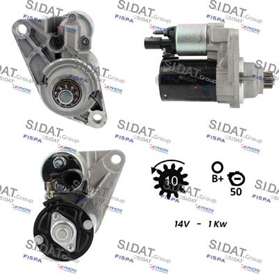 Sidat S12BH0093 - Starteris adetalas.lv