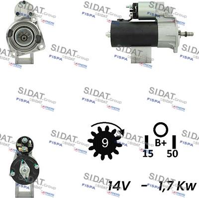 Sidat S12BH0230A2 - Starteris adetalas.lv