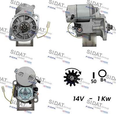 Sidat S12DE0536A2 - Starteris adetalas.lv