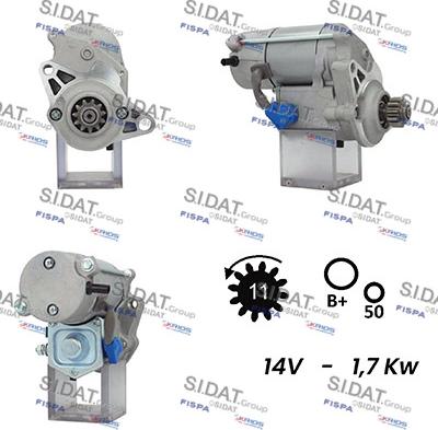 Sidat S12DE0642A2 - Starteris adetalas.lv