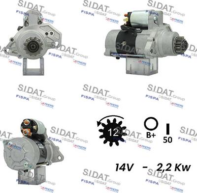 Sidat S12MH0569 - Starteris adetalas.lv