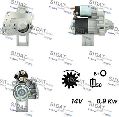 Sidat S12MH0076 - Starteris adetalas.lv