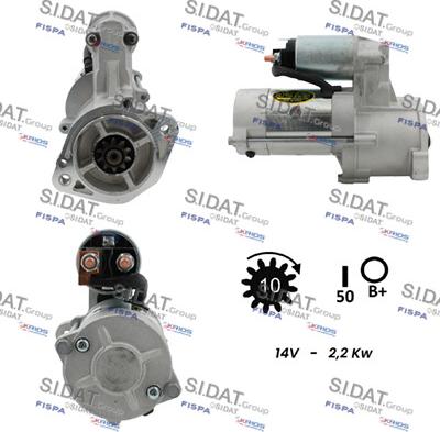 Sidat S12MH0130 - Starteris adetalas.lv