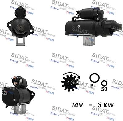 Sidat S12ML0683A2 - Starteris adetalas.lv