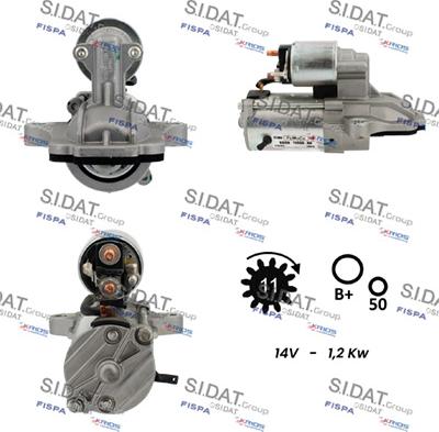 Sidat S12VS0283 - Starteris adetalas.lv