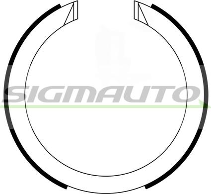 SIGMAUTO SFA634 - Bremžu loku kompl., Stāvbremze adetalas.lv