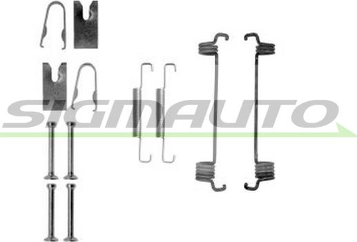 SIGMAUTO SK0875 - Piederumu komplekts, Bremžu loki adetalas.lv