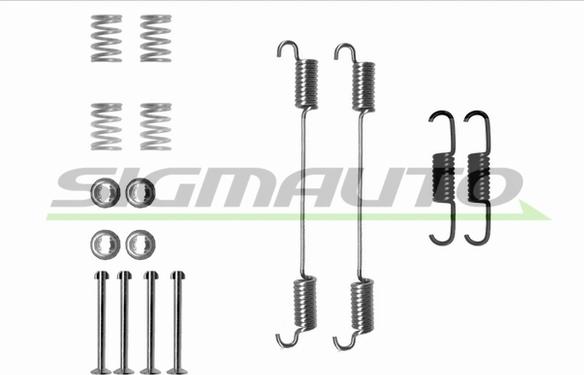 SIGMAUTO SK0796 - Piederumu komplekts, Bremžu loki adetalas.lv