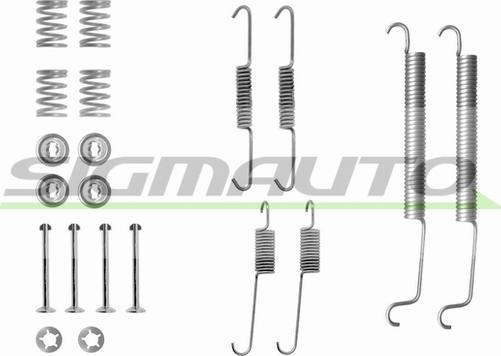 SIGMAUTO SK0756 - Piederumu komplekts, Bremžu loki adetalas.lv