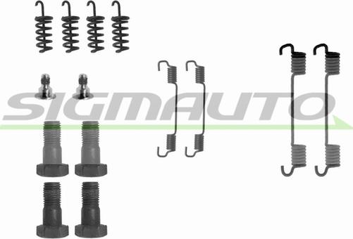 SIGMAUTO SK0716 - Piederumu komplekts, Bremžu loki adetalas.lv