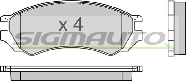 WXQP 41803 - Bremžu uzliku kompl., Disku bremzes adetalas.lv