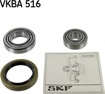 SKF VKBA 516 - Riteņa rumbas gultņa komplekts adetalas.lv