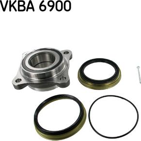 SKF VKBA 6900 - Riteņa rumbas gultņa komplekts adetalas.lv