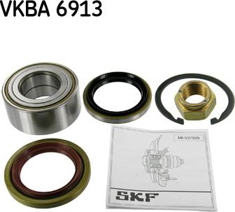 SKF VKBA 6913 - Riteņa rumbas gultņa komplekts adetalas.lv