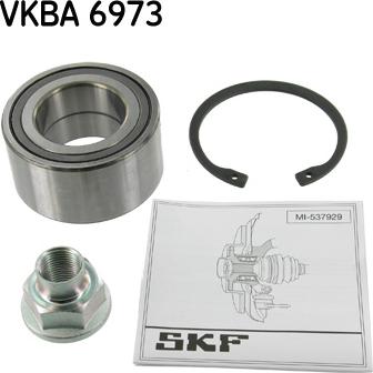 SKF VKBA 6973 - Riteņa rumbas gultņa komplekts adetalas.lv