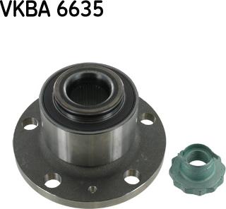 SKF VKBA 6635 - Riteņa rumbas gultņa komplekts adetalas.lv