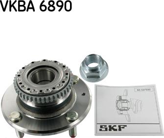 SKF VKBA 6890 - Riteņa rumba adetalas.lv