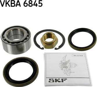 SKF VKBA 6845 - Riteņa rumbas gultņa komplekts adetalas.lv