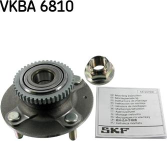 SKF VKBA 6810 - Riteņa rumba adetalas.lv