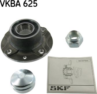 SKF VKBA 625 - Riteņa rumbas gultņa komplekts adetalas.lv