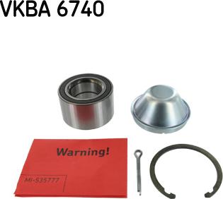 SKF VKBA 6740 - Riteņa rumbas gultņa komplekts adetalas.lv