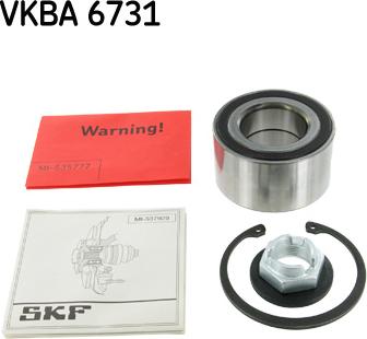 SKF VKBA 6731 - Riteņa rumbas gultņa komplekts adetalas.lv