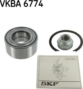 SKF VKBA 6774 - Riteņa rumbas gultņa komplekts adetalas.lv