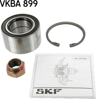 SKF VKBA 899 - Riteņa rumbas gultņa komplekts adetalas.lv