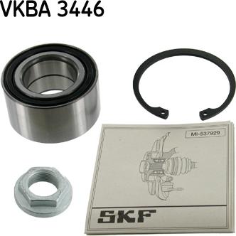 SKF VKBA 3446 - Riteņa rumbas gultņa komplekts adetalas.lv