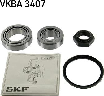 SKF VKBA 3407 - Riteņa rumbas gultņa komplekts adetalas.lv