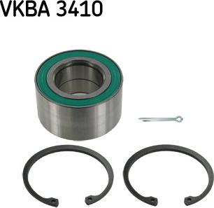 SKF VKBA 3410 - Riteņa rumbas gultņa komplekts adetalas.lv