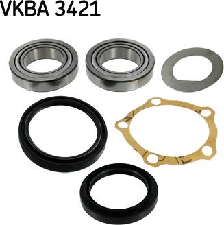 SKF VKBA 3421 - Riteņa rumbas gultņa komplekts adetalas.lv