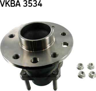 SKF VKBA 3534 - Riteņa rumba adetalas.lv