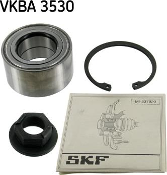 SKF VKBA 3530 - Riteņa rumbas gultņa komplekts adetalas.lv